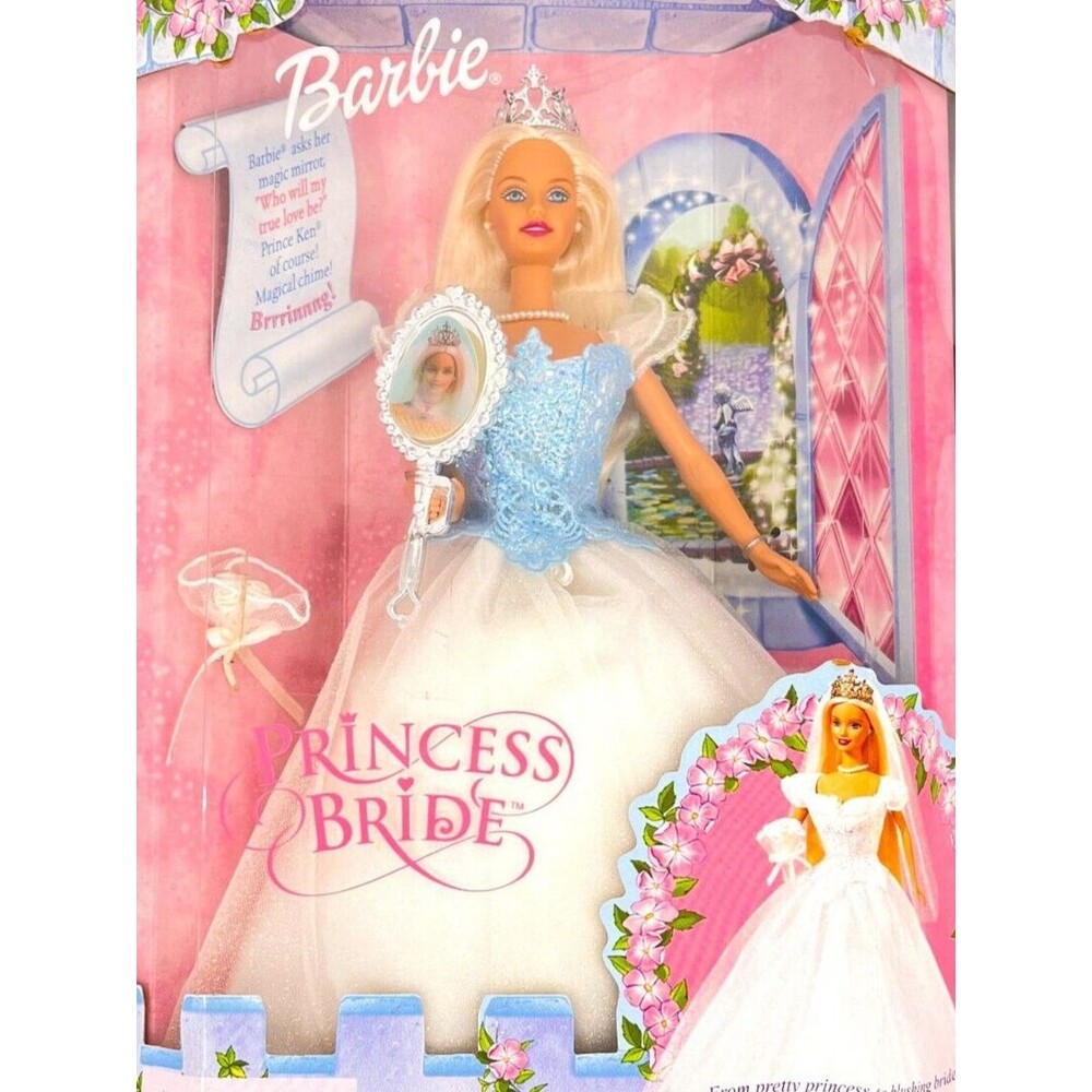 Barbie Mattel Princess Bride Barbie 2000 #28251 New In Box